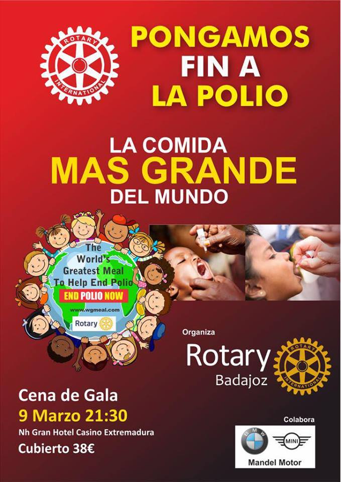 La Comida Mas Grande Del Mundo Rotary Badajoz 2018
